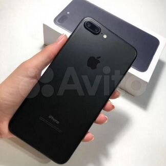 Apple iPhone 7 plus (matte black) с гарантией