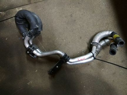 Трубка шланг патрубок печки Ssang Yong