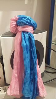 Шарф из натурального шелка новый