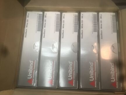 Термообложки Unibind steelback