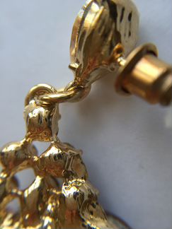 Серьги с кристаллами