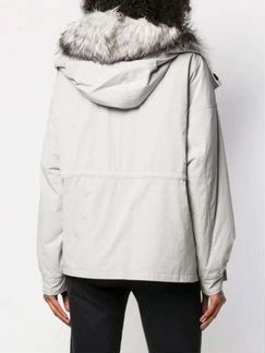 Куртка пуховик Yves Salomon Army Paris Fur Collar