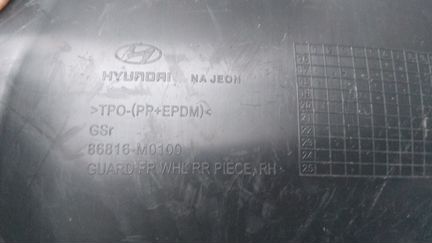 Подкрылок передний правый Hyundai Creta