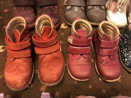 Обувь на девочку разные размеры