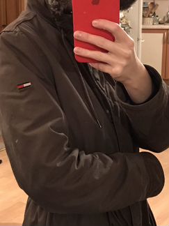 Парка хаки Tommy Hilfiger