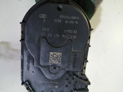 Mercedes w212 дроссельная заслонка