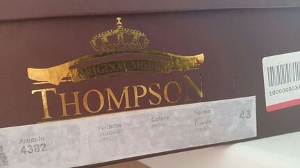 Итальянские сапоги Thompson