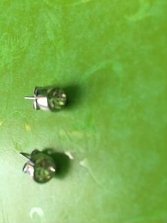 Серьги с кристаллами Swarovski