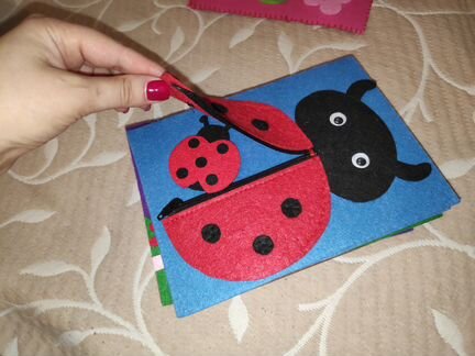 Книжка из фетра (для моторики)