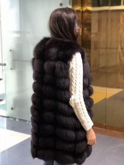 Жилетка из песца