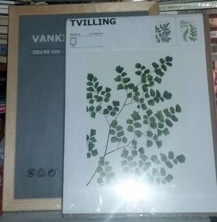 Постеры и рамки Икеа новые Vankiva IKEA и tvilling