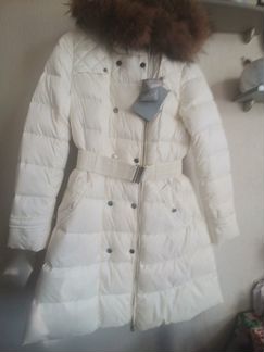 Молочный пуховик Conso