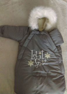 Детский зимний конверт