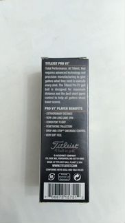 Мячи для гольфа TTL Pro V1, 3 шт, USA
