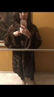 Норковая шуба sagitta