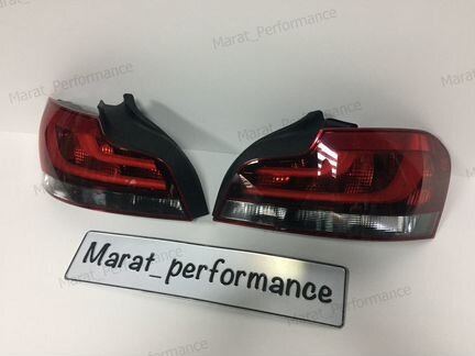 Фонари Black line BMW E82 комплект