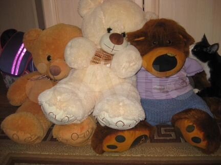 Мишки и другие игрушки новые