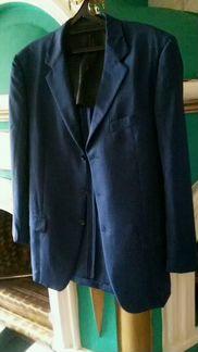 Пиджак Премиум Класс. Италия. Новый. Ярко -синий