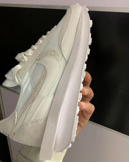 Nike LD Waffle Sacai White Nylon, 10 US