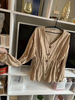 Рубашка пиджак хлопок можно для беременных