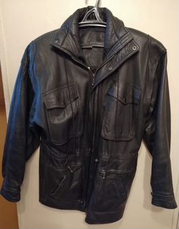 Кожаная куртка мужская