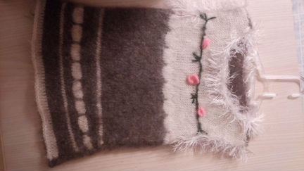 Жилет на козьем пуху (новый)