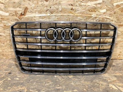 Решетка радиатора Audi A8 D4 рест