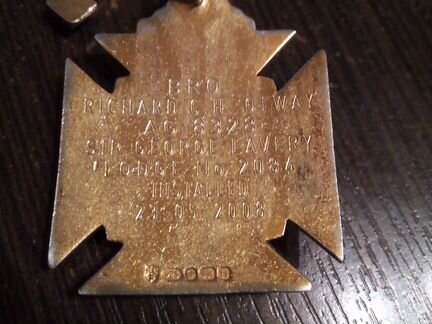 Медаль маонская серебро