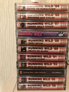 Кассеты хеви и хард рок.Running Wild