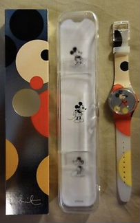Часы swatch mikky mouse
