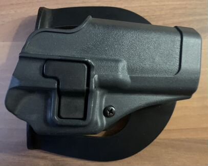 BF кобура blackhawk CQC holster для glock17 (черна