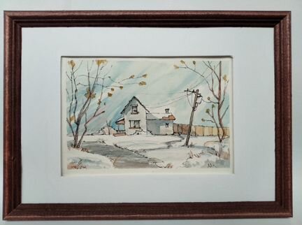 Картина акварелью