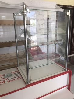 Расчетно кассовый прилавок - куб