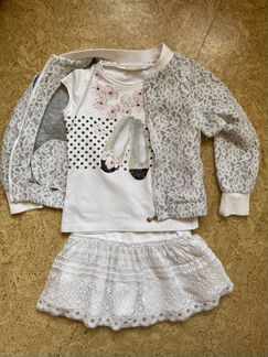 Кофта, юбка и футболка elay baby