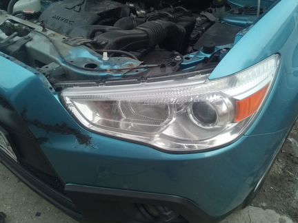 Mitsubishi asx фара левая