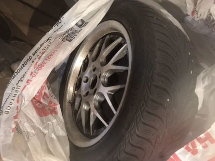 Диски с зимней резиной 5х112