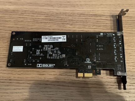 Продам звуковую карту asus Xonar DGX PCI-E