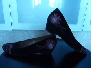 Туфли замшевые