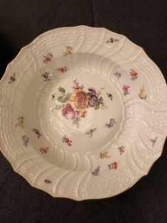 Meissen Тарелка «Полевые цветы», фарфор