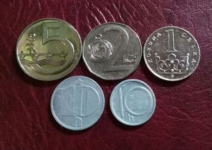 Иностранные монеты (Чешская респ.) №4