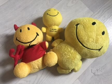 Мягкая игрушка Smileyworld (3 шт)