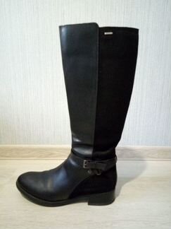 Сапоги демисезонные 39.Кожа.Geox