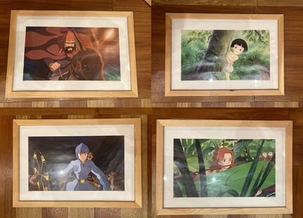 Оригинальные арты из календаря Хаяо Миядзаки