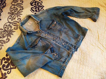 Куртка джинсовая Benetton из 90-х