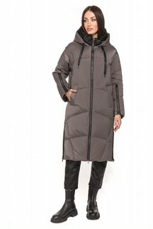 Стеганый женский пуховик 20255 р.50