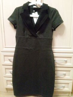 Новое трикотажное платье размер 44-46