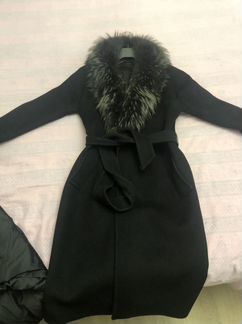 Пальто с натуральным мехом