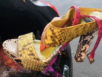 Итальянские красивые босоножки