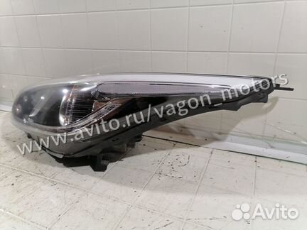 Фара галоген с дхо передняя левая Kia Ceed 2 JD