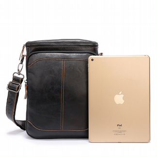 Новая кожаная сумка планшет натуральная кожа LB45